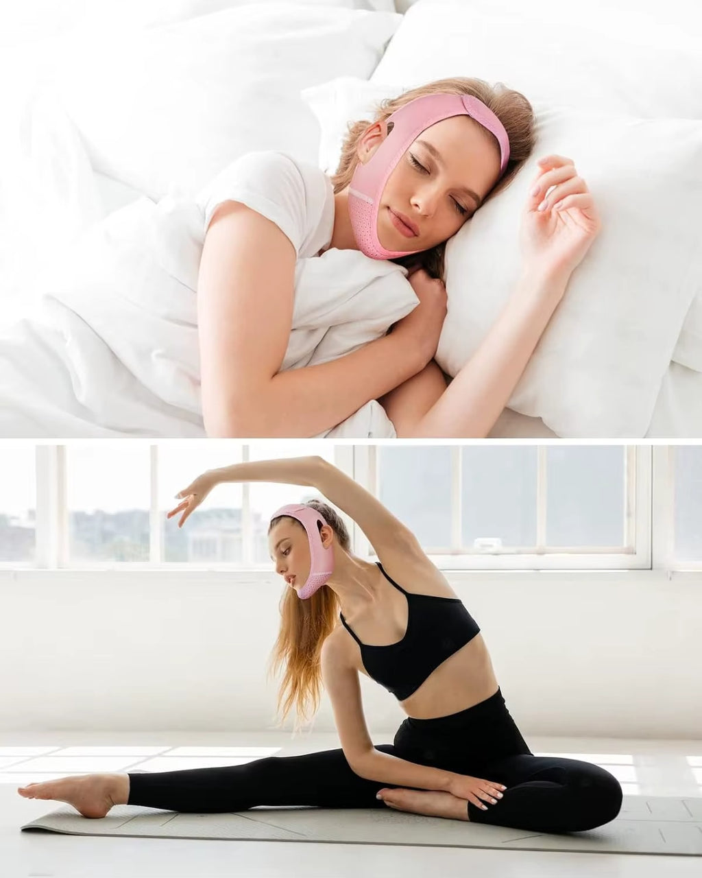 Lunara™ Comfort Lift Face Band – Soft Adjustable Facial Wrap